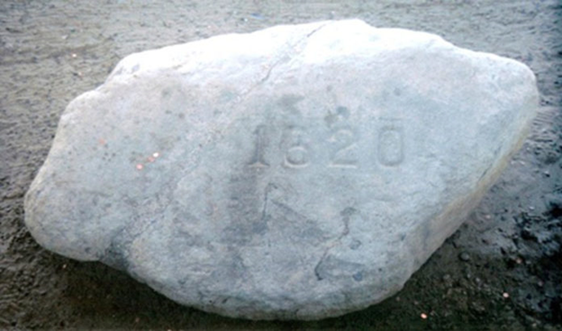 A Thanksgiving Postcard from Plymouth Rock