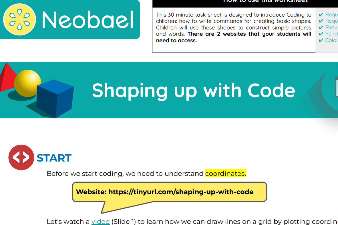 Shaping Up With Code