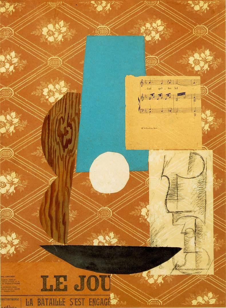 Exploring Shapes in Pablo Picasso's "Guitar, Sheet Music, and Glass"