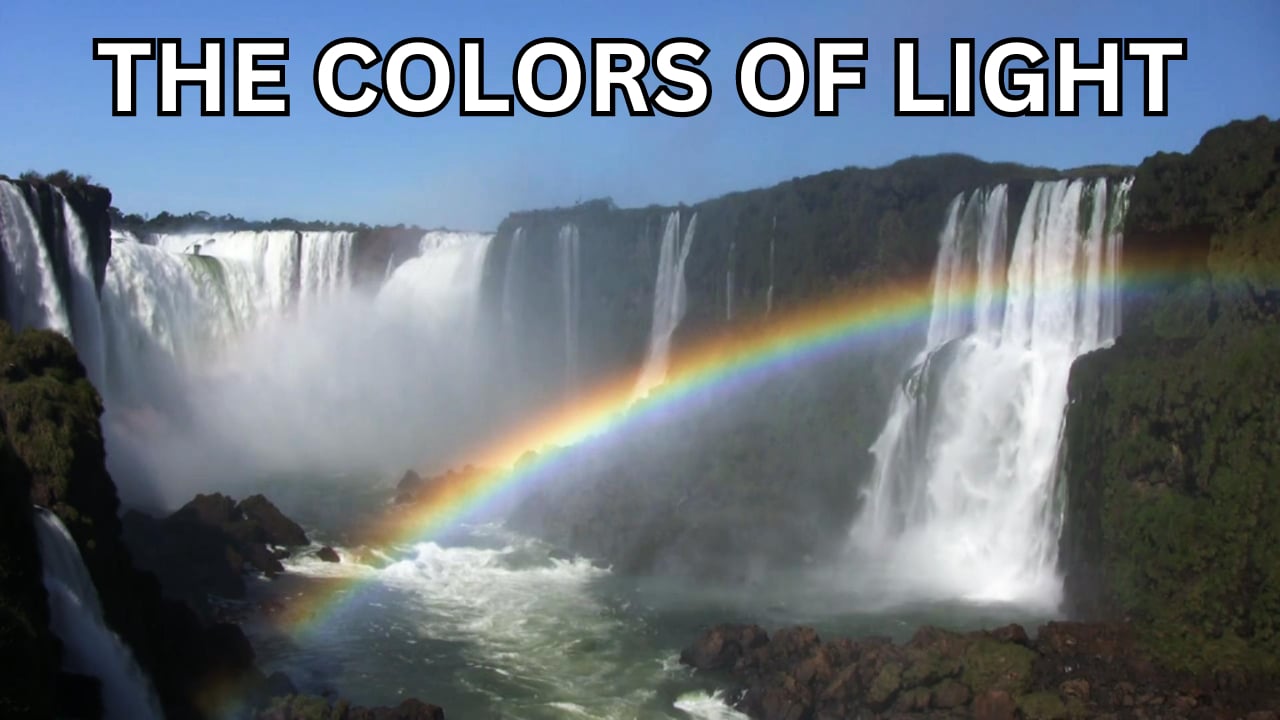 Intro to the Colors of Light. Video sheet, Google Forms, Moodle, Canvas & more (V2)