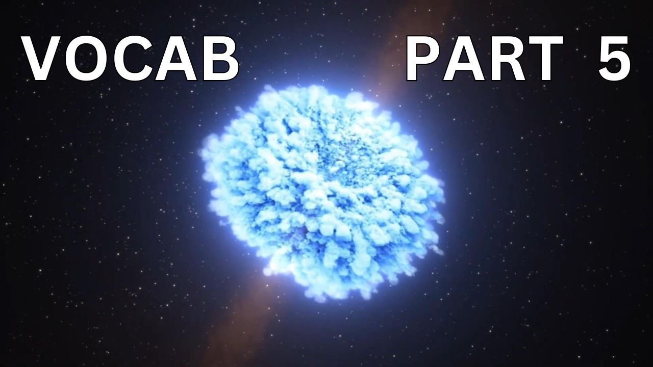 "Vocabulary Builder Part 5" Video sheet, Google Forms, Canvas & more V2