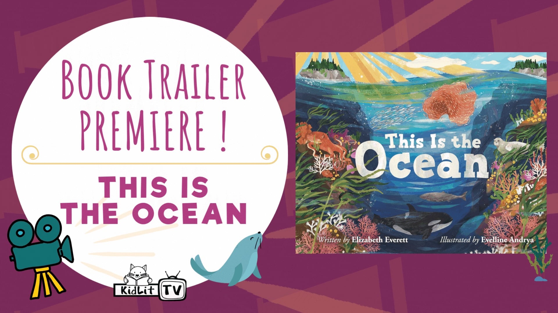 Book Trailer Premiere THIS IS THE OCEAN