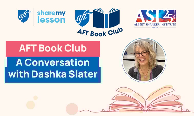 AFT Book Club: A Conversation with Dashka Slater